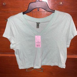 XS Wild Fable V-Neck Crop Top